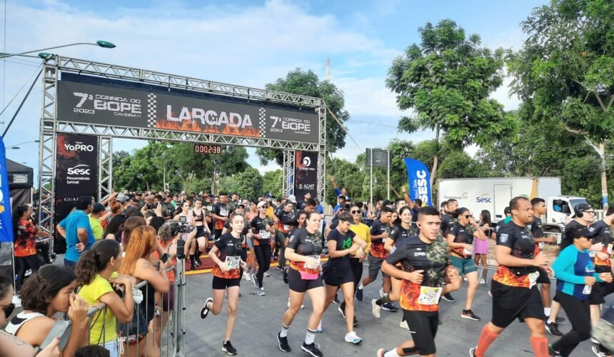 Polícia Militar realiza oitava edição da Corrida do Bope em Cuiabá neste fim de semana