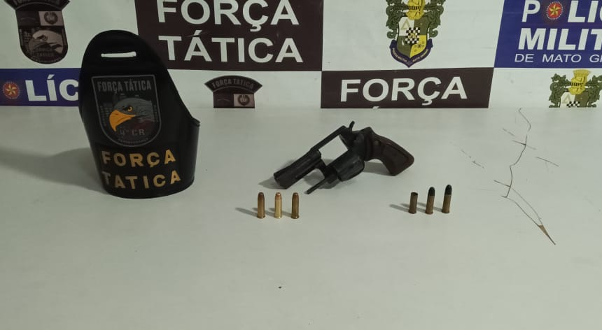  Polícia Militar prende homem por porte ilegal de arma em Rondonópolis